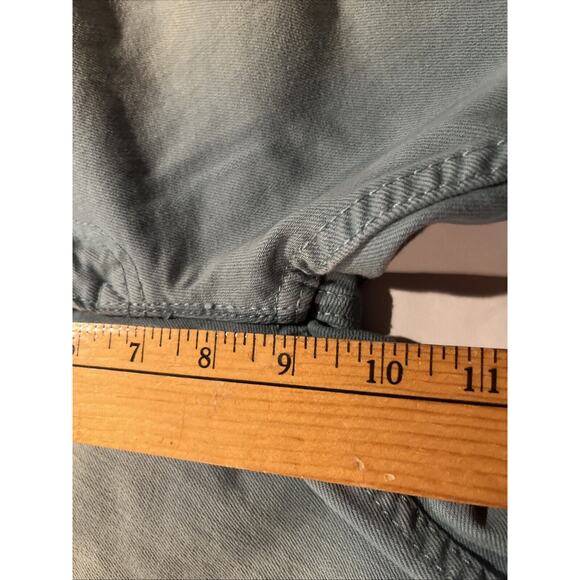 Levi's 524 Too Superlow Straight Jeans Women's Size 30X32 Light Wash Aquamarine - Picture 7 of 15